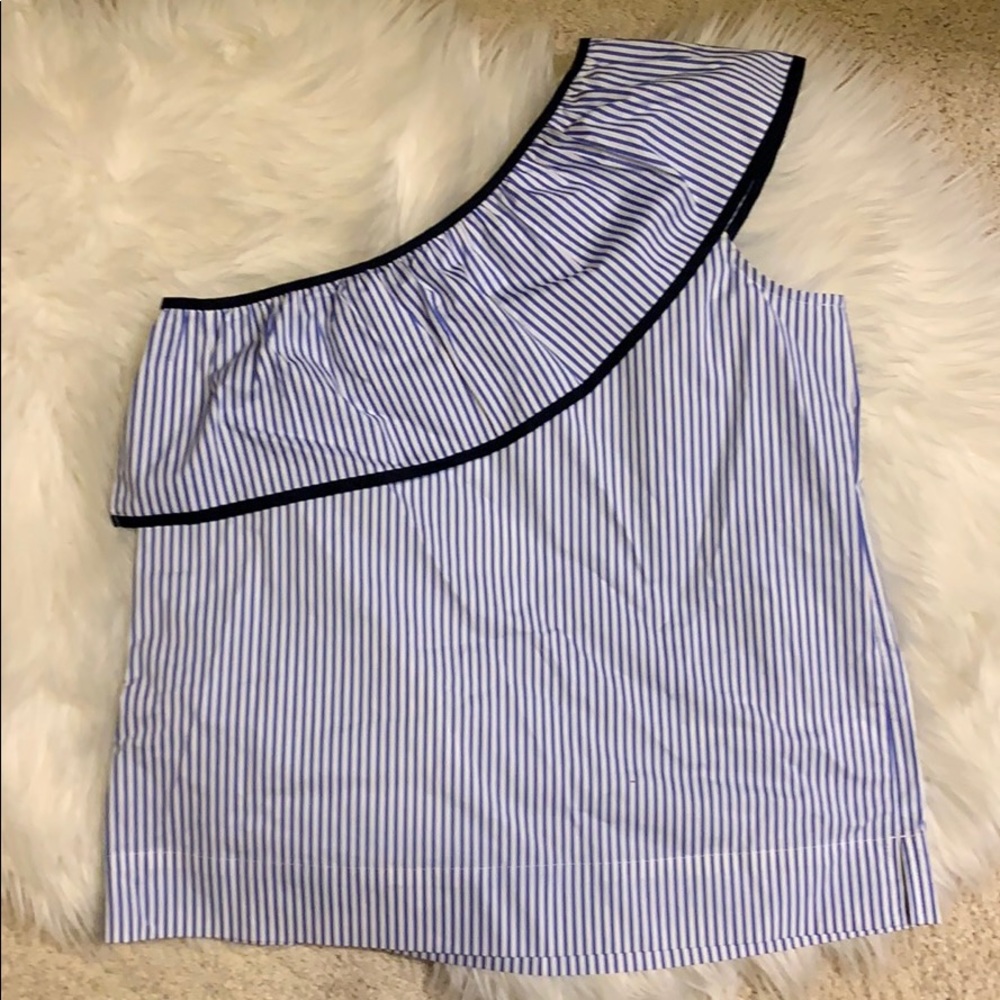 J Crew one shoulder top - Picture 3 of 3